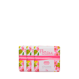 Combo Sabonetes: Três Sabonetes Flor de Carambola